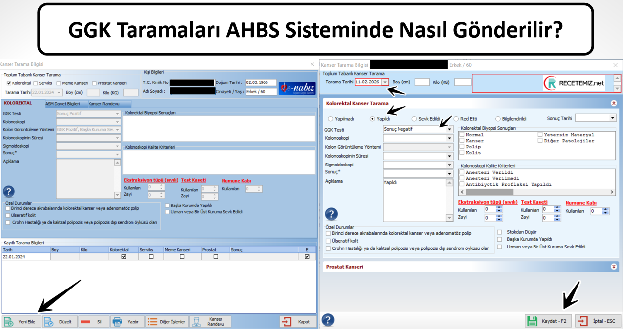GGK Verileri Ahbs Sisteminde Nasıl Gönderilir?